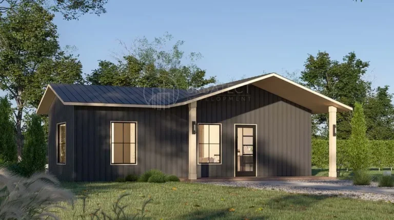 Urbatect Model 11 - 900SF, 2 Bed and 2 Bath - back