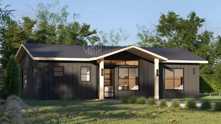 Urbatect Model 10- 800SF, 2 Bed and 2 bath - Front