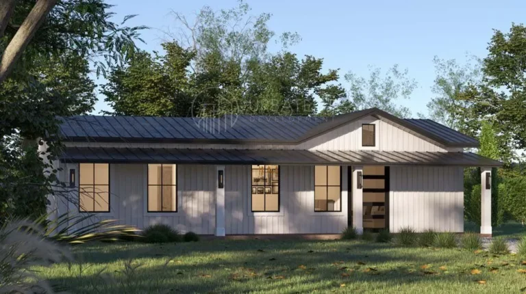 Model 08: 792SF, 2 Bed and 2 bath - Front