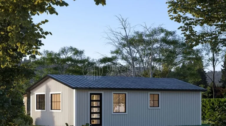 Urbatect Model 09- 800SF, 2 Bed and 2 bath - Back