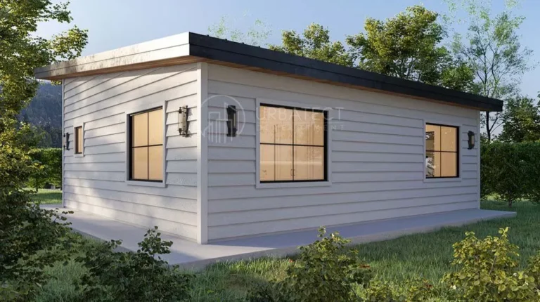Urbatect Model 07: 700SF, 2 Bed and 1 Bath - Back