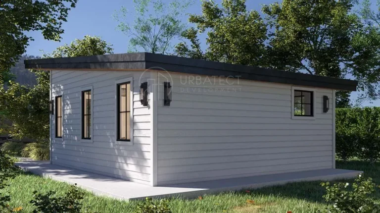 Urbatect Model 01: 420SF, Studio, 1 Bath - Back