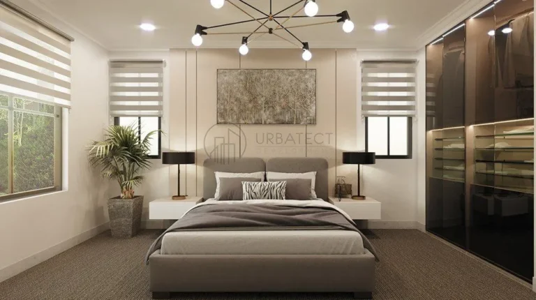 Urbatect Model 12: 950SF, 2 Bed and 2 Bath - Bedroom