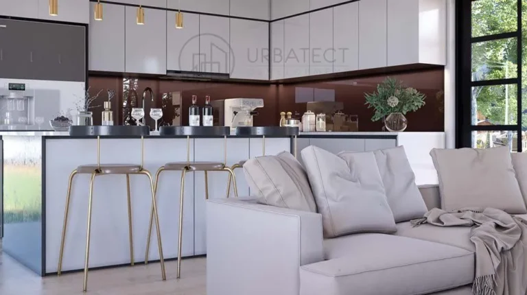 Urbatect Model 11 - 900SF, 2 Bed and 2 Bath - Kitchen