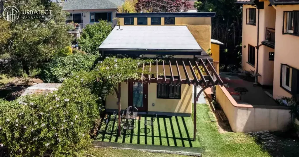 A closer look at this custom 2-story ADU in Albany, California.This detached ADU was thoughtfull (1)